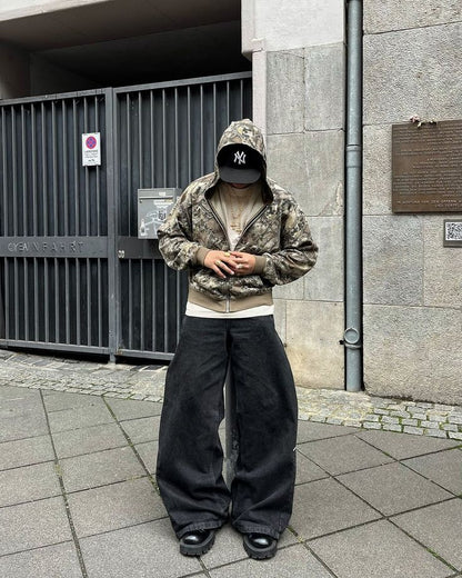 Y2K Retro zip up Hoodie