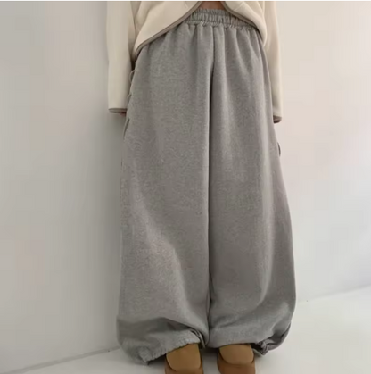 Baggy Pants Lace Up Drawstring